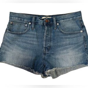 Madewell Relaxed Denim Shorts - Size 27